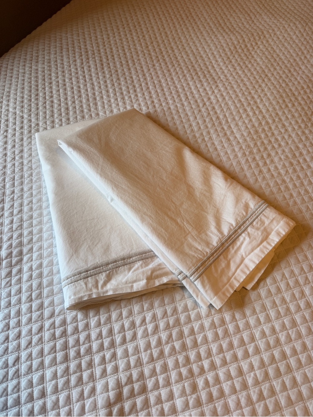 Matouk | Hotel Stripe Euro Shams Set of 2